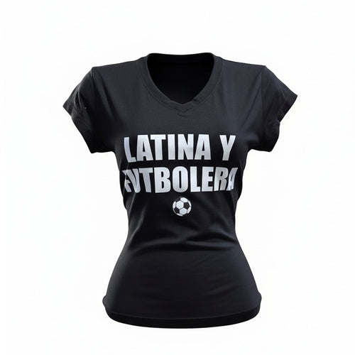 Women’s Slim Fit T-Shirt (Latina y Futbolera)