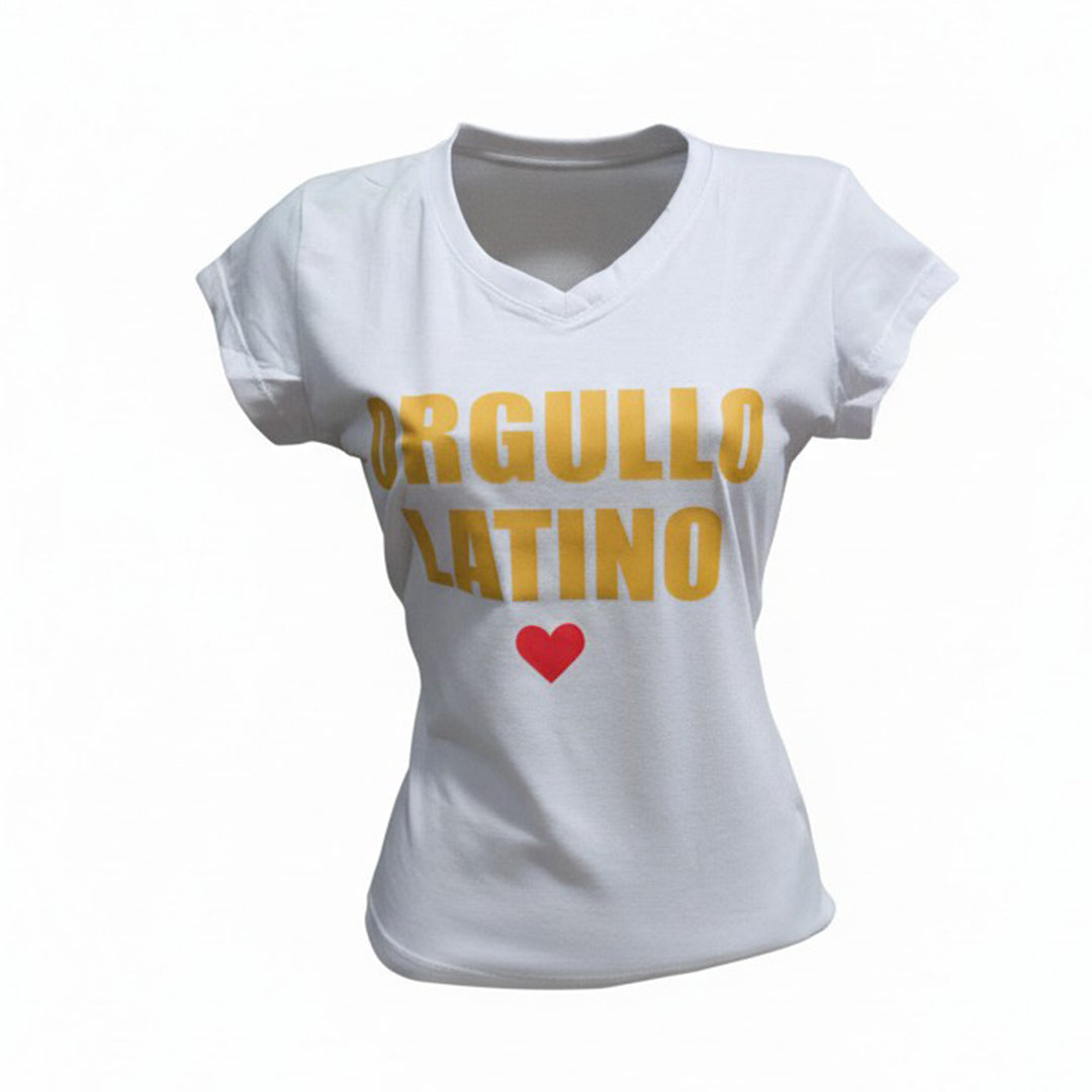 Women’s Slim Fit T-Shirt (Orgullo Latino)