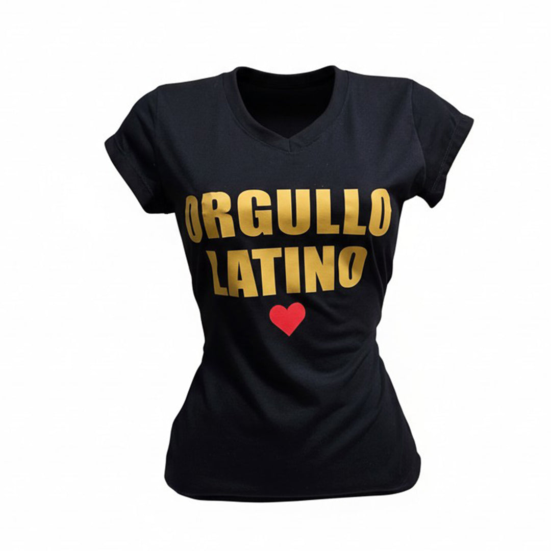 Women’s Slim Fit T-Shirt (Orgullo Latino)