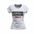 Women’s Slim Fit T-Shirt (Mexicana de Corazón)